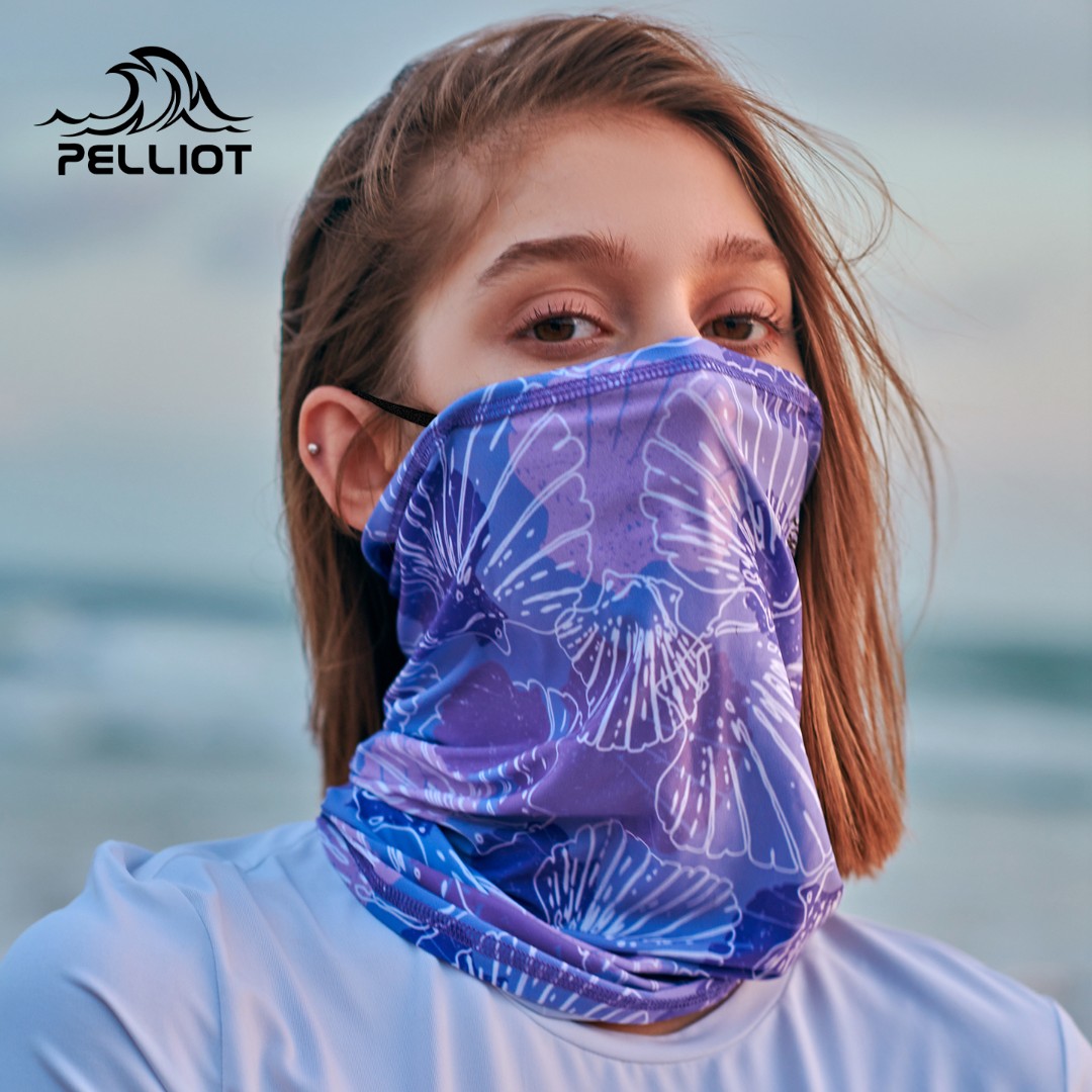 伯希和户外魔术头巾脖套女围脖男防沙骑行面巾登山防风防晒面罩