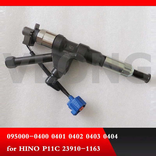 日野P11C电喷共轨喷油器油嘴095000-0400 23910-1163,9709500-040