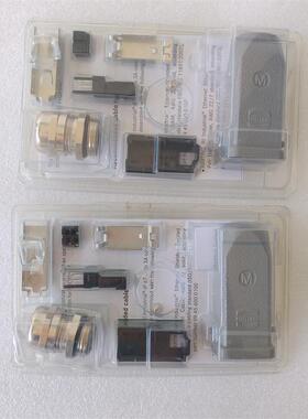 订货HARTING连接器09451151100Han3ARJ45Cat5plug4pIDC哈丁
