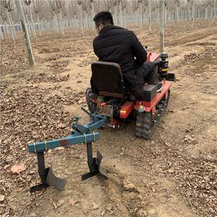 履带式旋耕除草耕地微耕机25马力田园管理机开沟机履带旋耕机