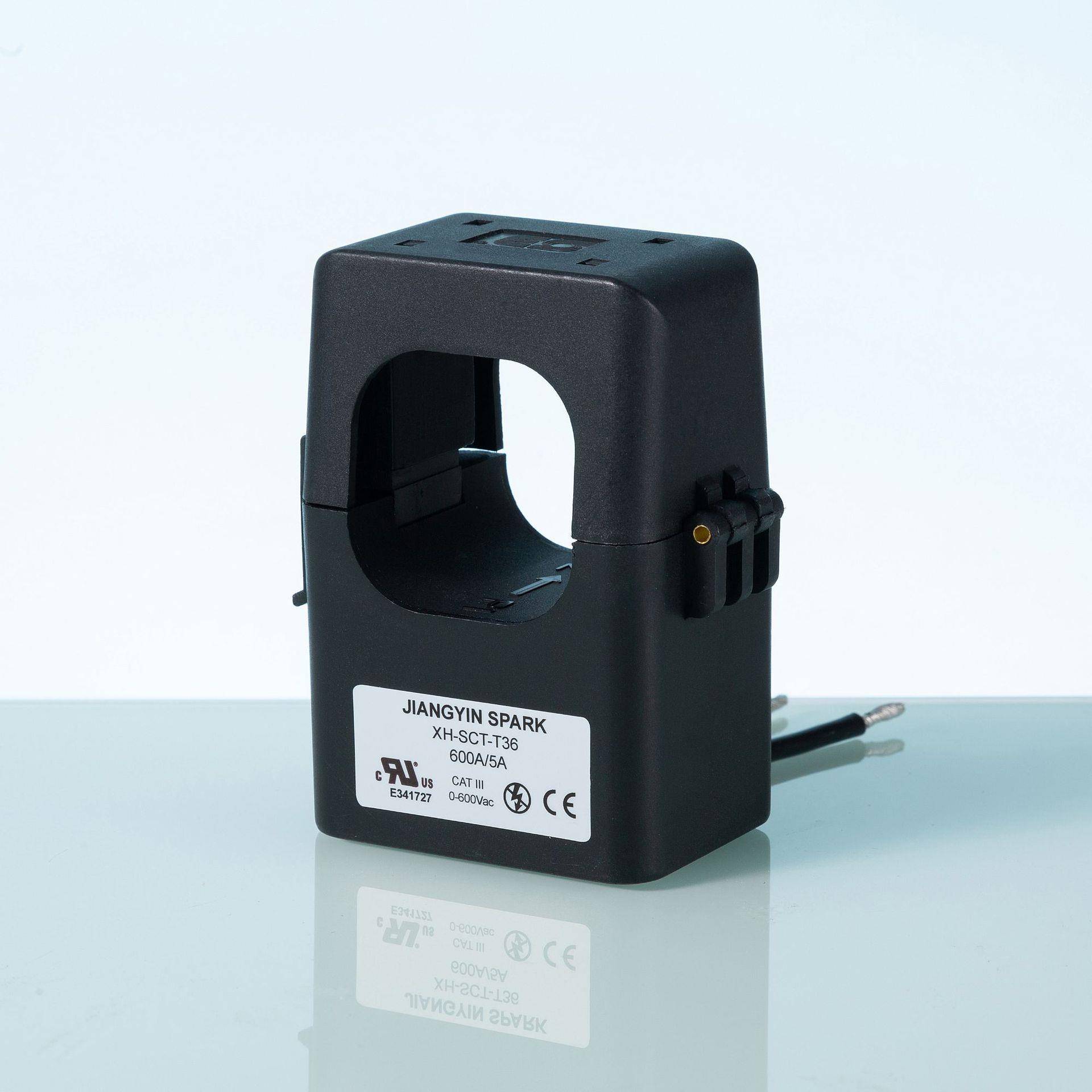 XH-SCT-T36开合开口式电流互感器50/5-600/5A孔径36MM400/5
