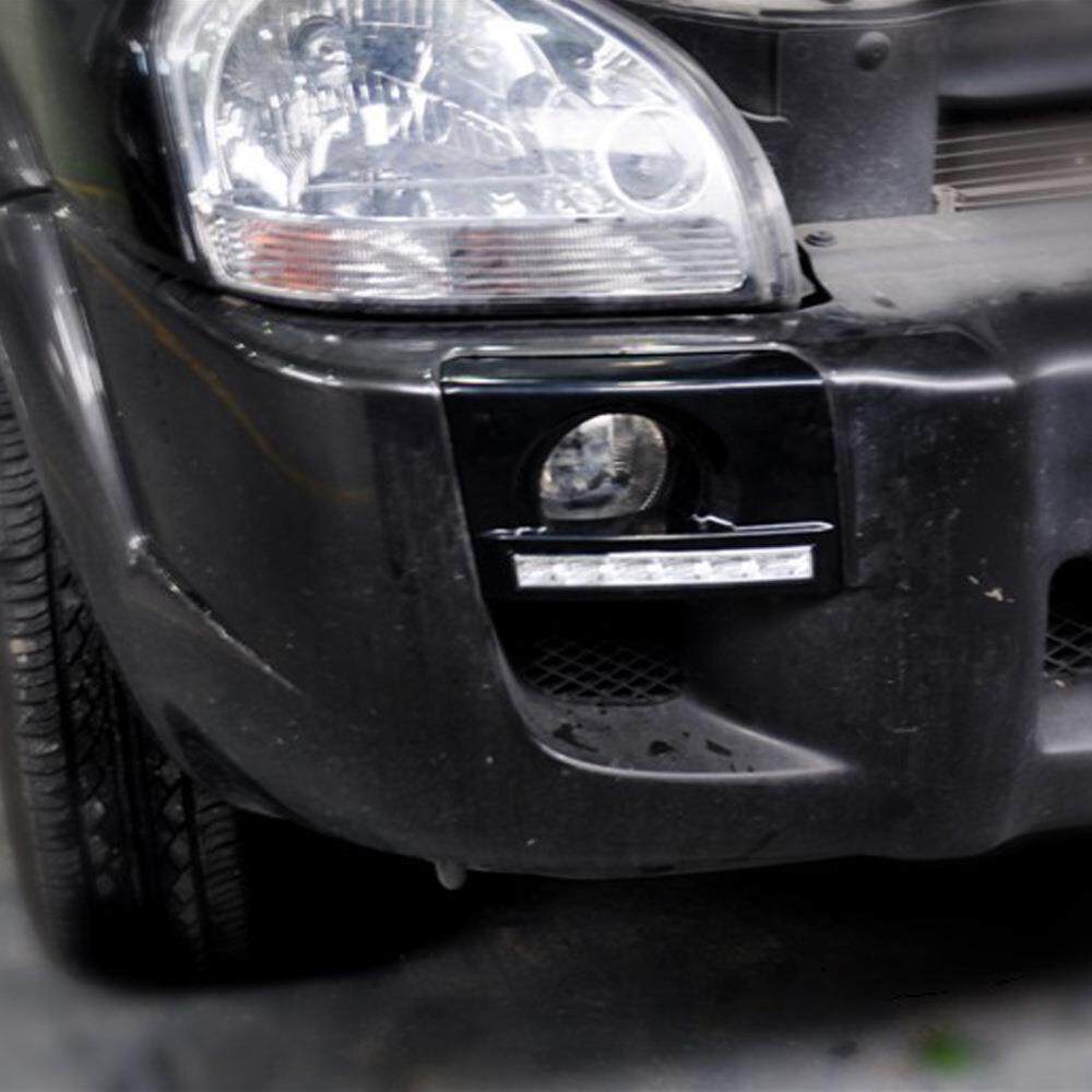 适用于现代老途胜0509款专用LEDl日行灯途胜改装日间行车灯