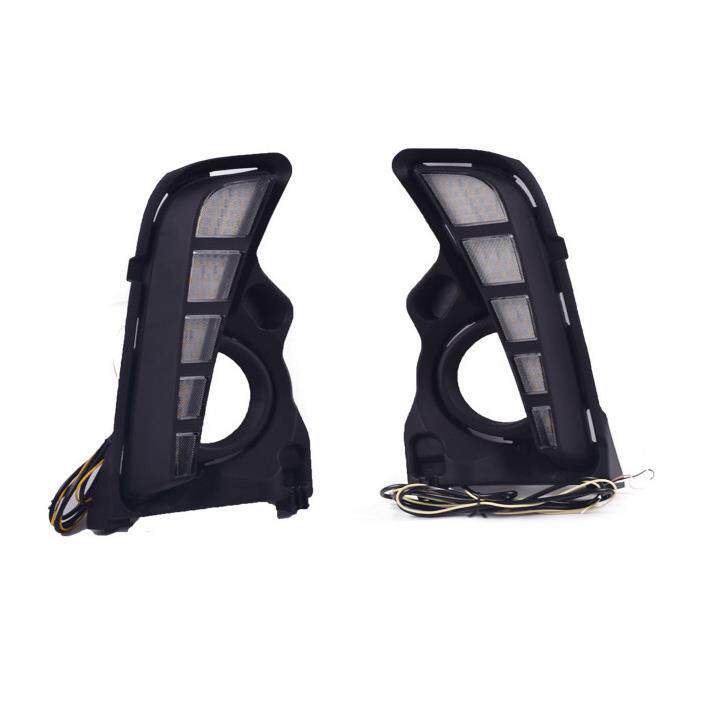 适用于18-19款汉兰达日行灯丰田新汉兰达雾灯改装led日间行车灯