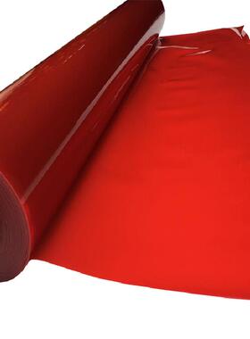 红色0.4kV绝缘薄毯（卷）尺寸1300mm*12.5m/卷