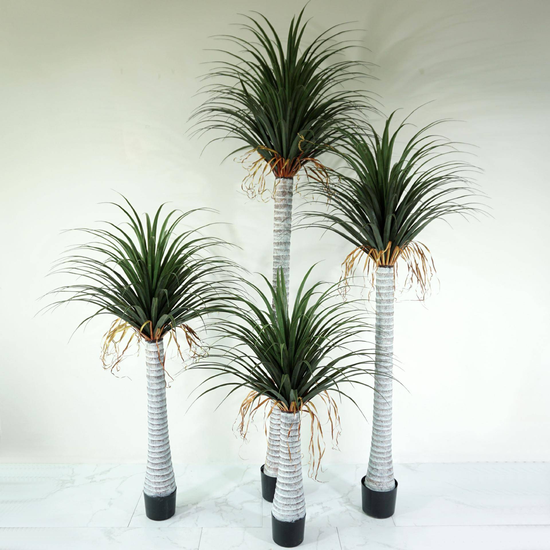 北欧仿真植物龙血树丝兰树室内造景落地盆栽仿生植物装饰摆件假树