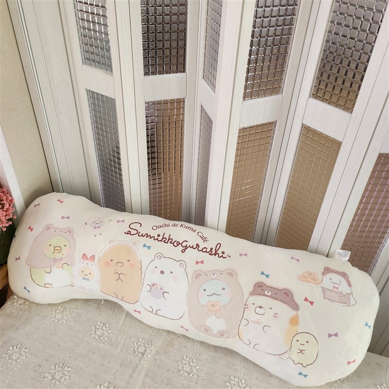 包邮日单新品墙角生物自愈系女生夹腿宿舍睡觉长条枕软绵绵沙发枕