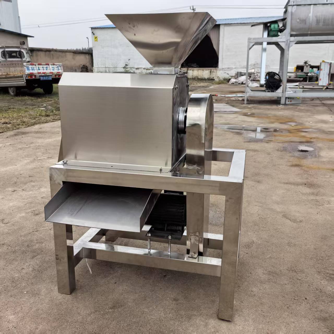 去核打浆机果蔬加工水蜜桃打浆机樱桃打浆机芒果去皮打浆机