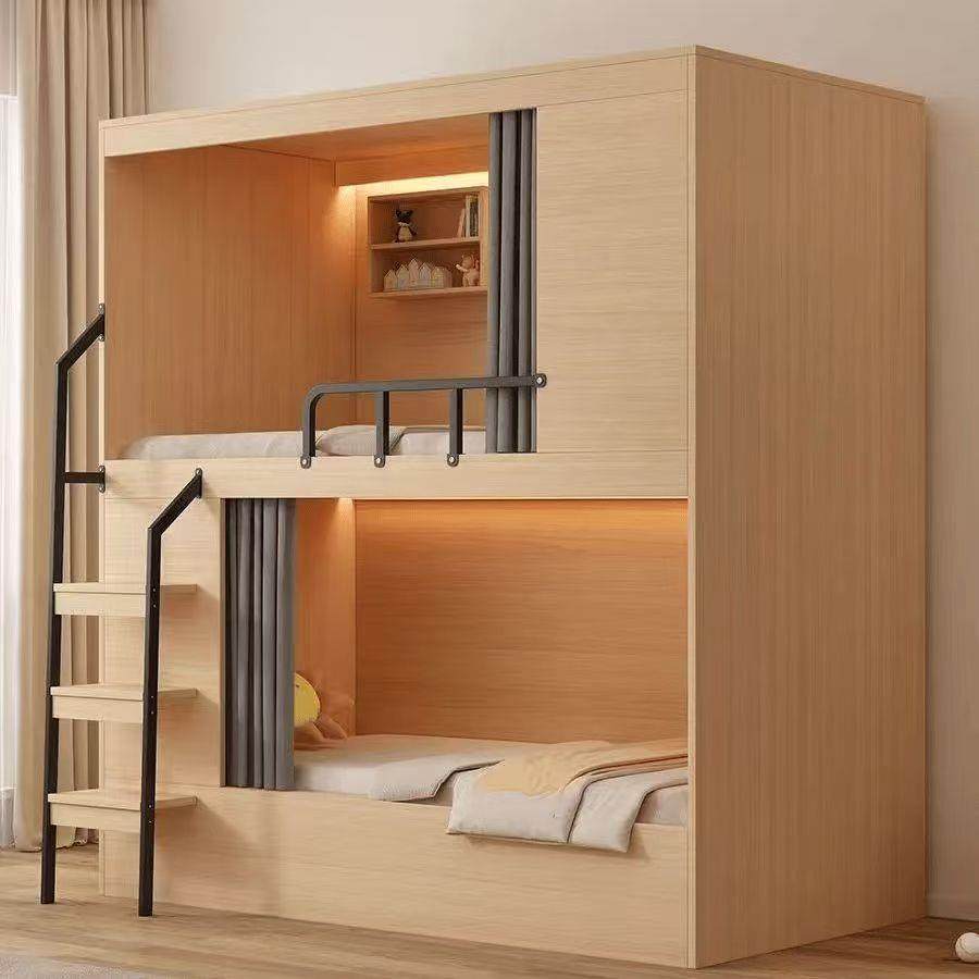 太空舱上下床学校宿舍公寓床青旅民宿高低床钢木结合全包床上下床,机械设备,其他机械设备,淘宝优惠券,粉丝福利购,淘宝优惠卷