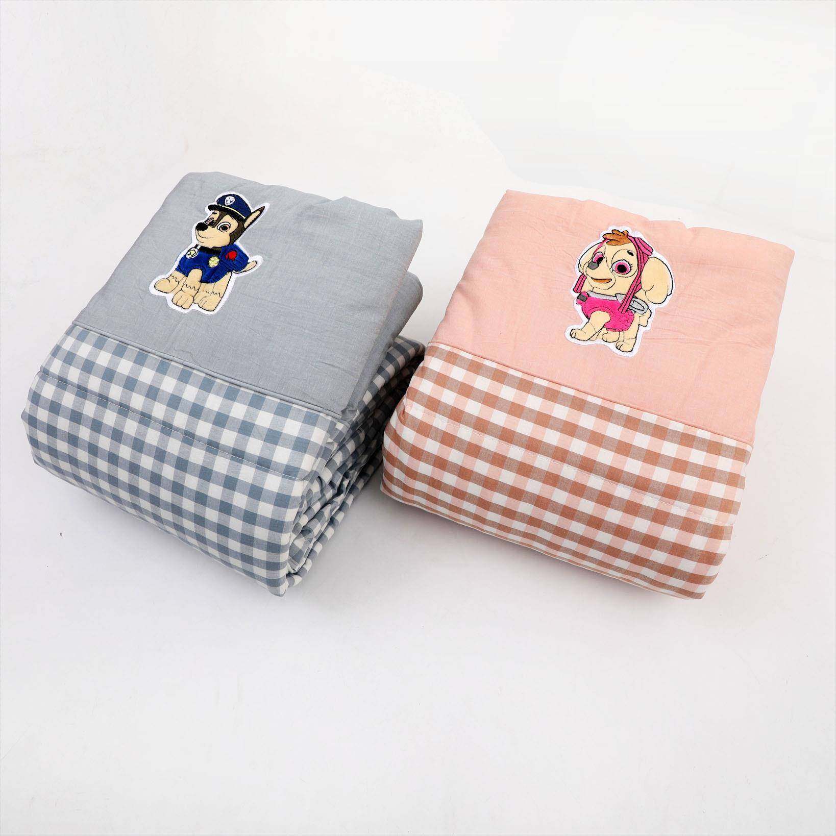 儿童！春秋夏凉被水洗棉儿童格子棉被盖被午休梭织被子,纺织面料/辅料/配套,纺织机械配件,淘宝优惠券,粉丝福利购,淘宝优惠卷