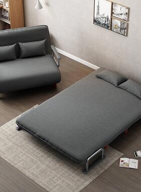 折叠沙发床两用客厅多功能懒人沙发省空间单人布艺小户型双人直销