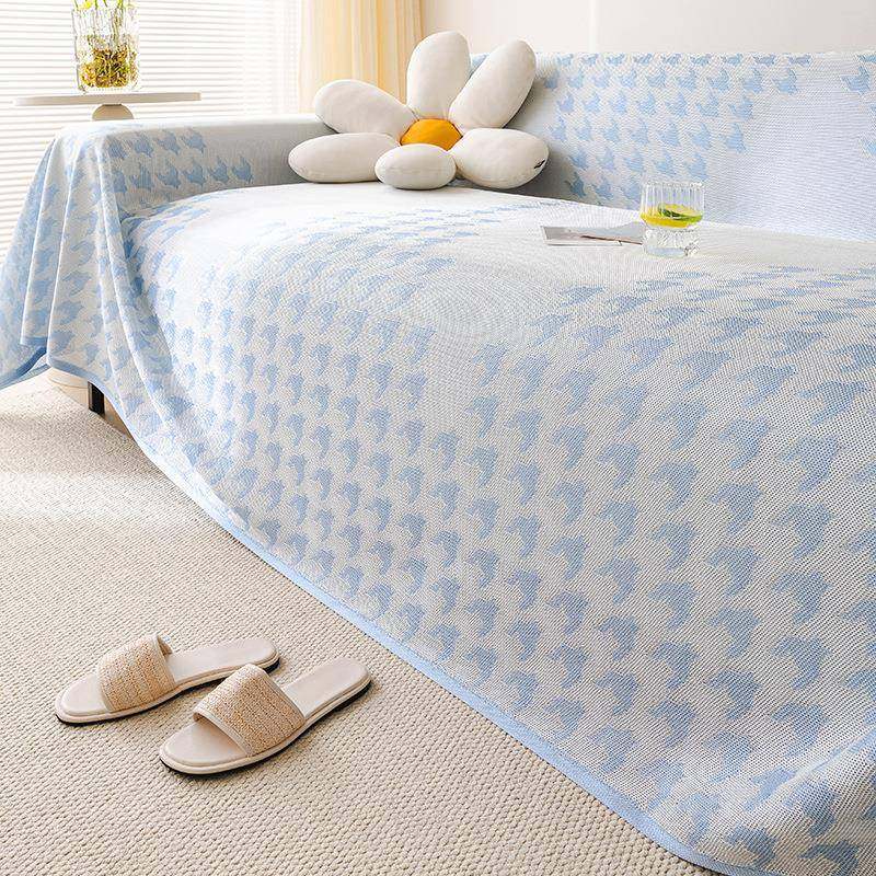 冰丝夏季凉感沙发盖布巾全盖沙发套罩夏款沙发坐垫子沙发布全盖巾,基础建材,脚轮/万向轮,淘宝优惠券,粉丝福利购,淘宝优惠卷