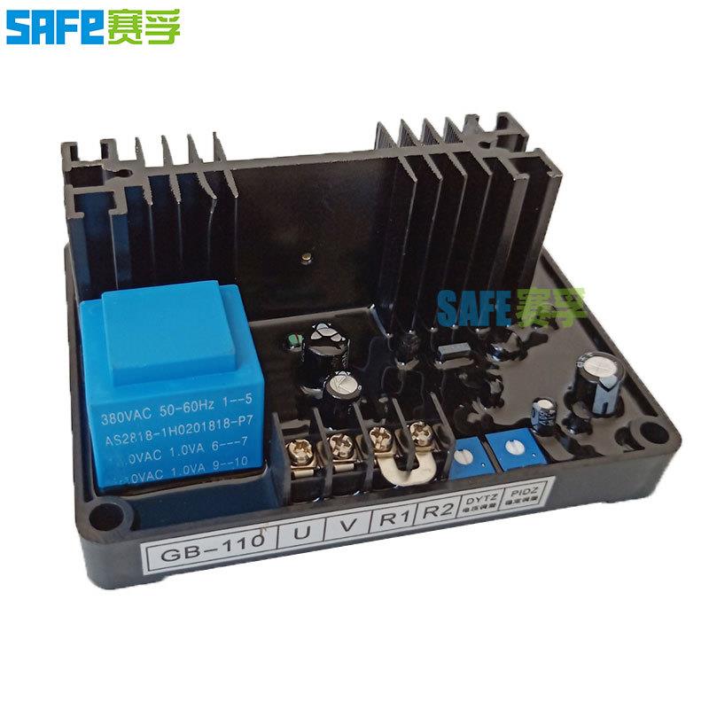 GB-110DX-8EGB110有刷发电机电压调节器相复励磁AVR调压板