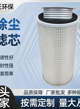 抗静电上料机滤芯真空上料机钻机200x400内螺纹132除尘滤筒