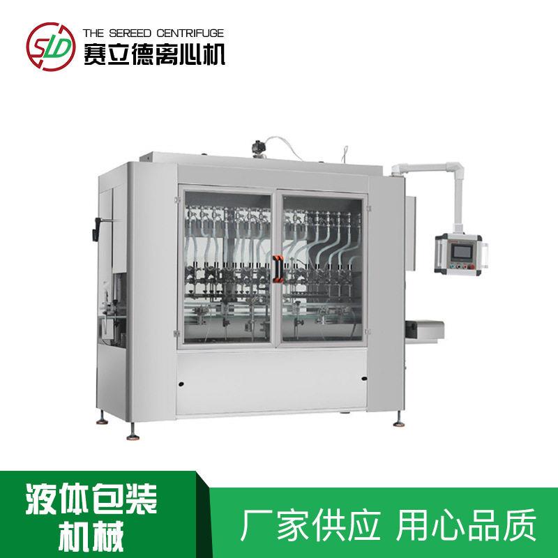 厂家定制全自动液体灌装机纯净水饮料灌装机小型定量液体灌装机