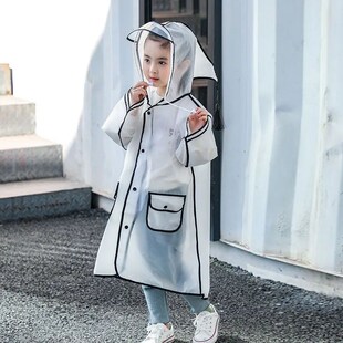 Girls Rai Cartoon Jackets Rain Boys Years Kids Raincoat