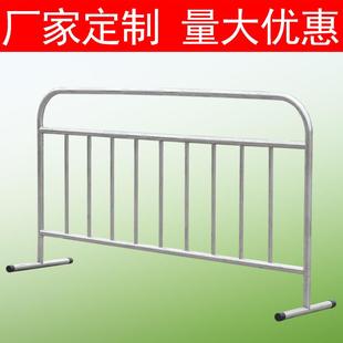 不锈钢铁马交通护栏学校单位门口临时隔栏可移动拒马防冲撞路障