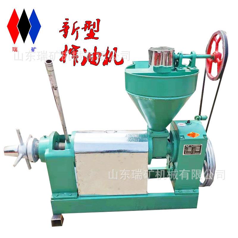 2022新款榨油机芝麻大豆压榨机油坊用螺旋出油机菜籽香油制油机