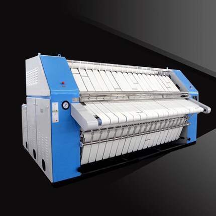 厂家供应蒸汽加热床单布草烫平机酒店宾馆洗衣房设备单辊熨平机