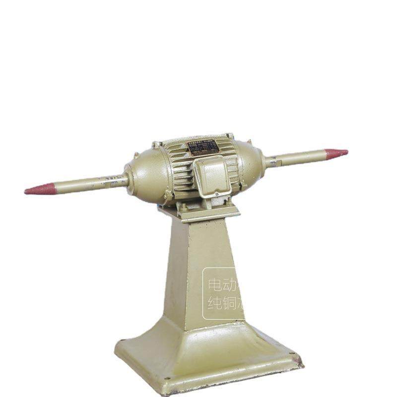 台式抛光机立式打磨机双头布轮高速立式纤维轮布轮抛光立式抛光机