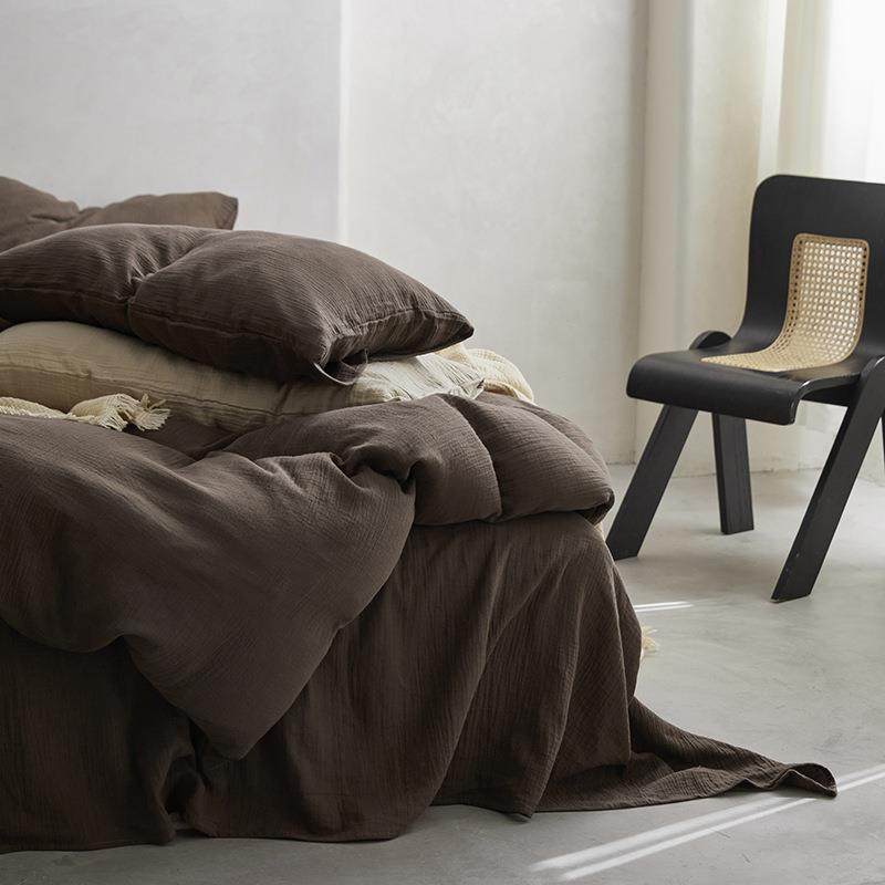 单件全棉双层纱床单纯色美拉德咖床罩床笠素色简约1.5m1.8米单品,纺织面料/辅料/配套,纺织机械配件,淘宝优惠券,粉丝福利购,淘宝优惠卷