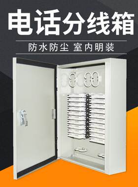 室内壁挂式200/300/400对100/200/150回明装旋卡科龙大对数分线箱