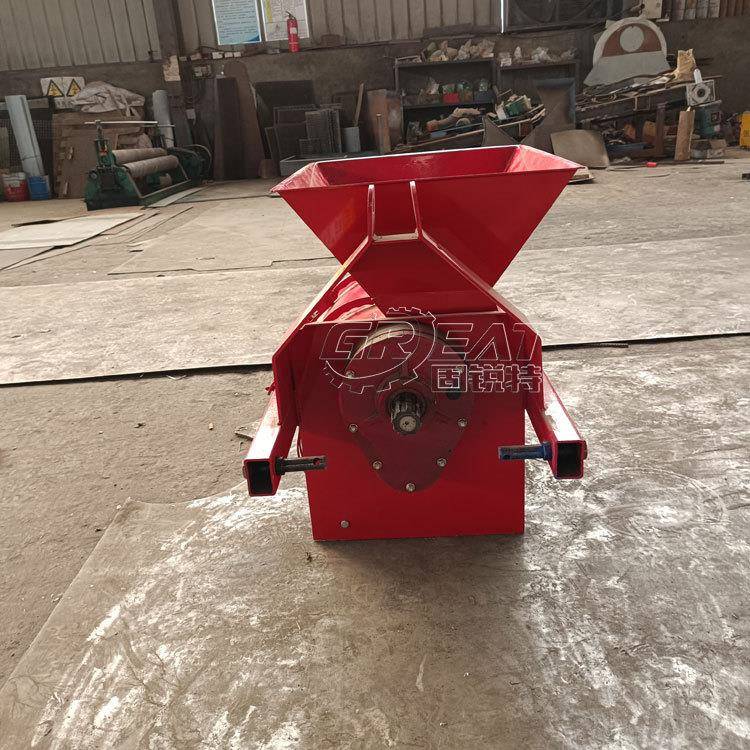 椰糠砖小型破碎机泥炭土粉碎机压块粉碎机牛粪块粉碎机