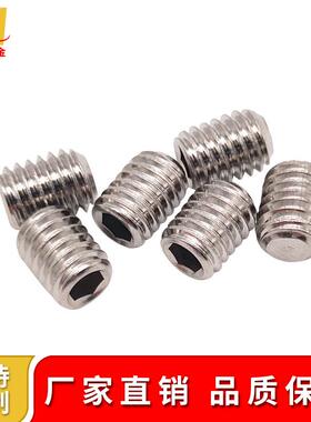 供应DIN913内六角平端机米螺丝GB77手拧无头螺钉平端紧定螺丝