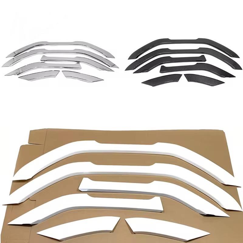 适用于24款新普拉多LC250原车轮眉饰条霸道加宽轮眉改装专用配件