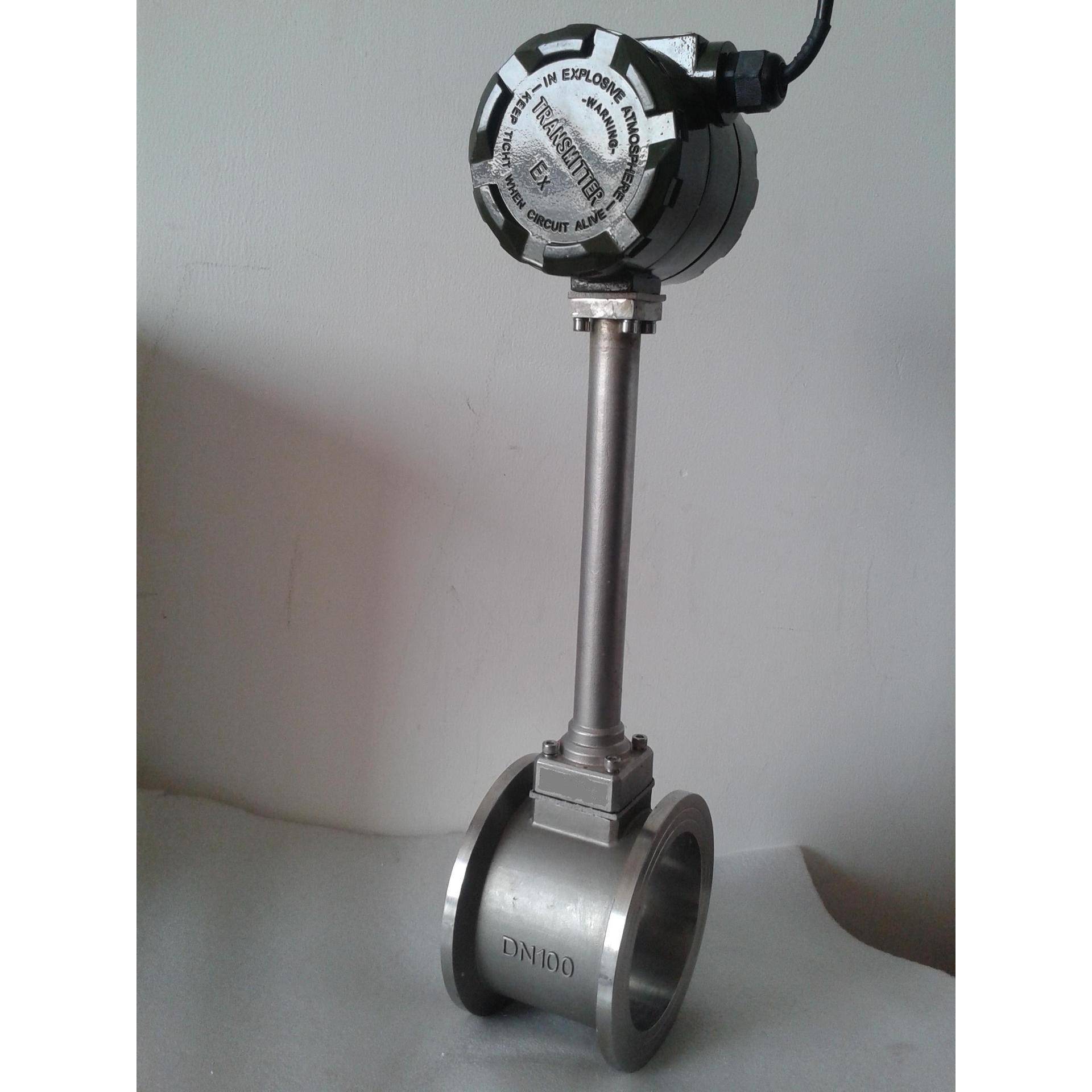 涡街流量计锅炉饱和蒸汽计量表分体温度压力补偿压缩空气流量计