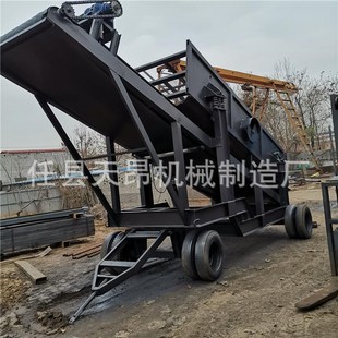 振动筛分机选矿设备2470振筛机直线震动筛选机大型移动式 圆振动筛