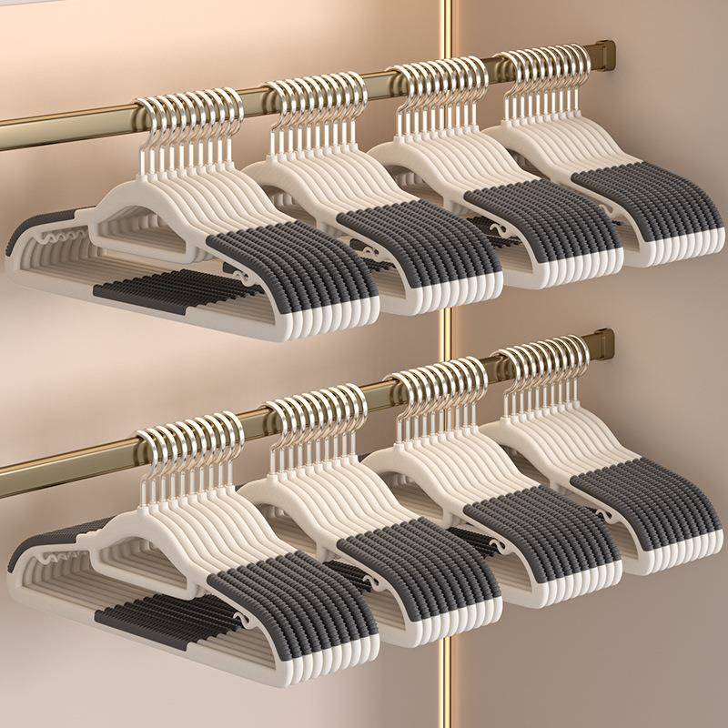 衣架家用挂衣防滑防肩角衣撑无痕晾衣架子衣柜加厚加粗赵之吴