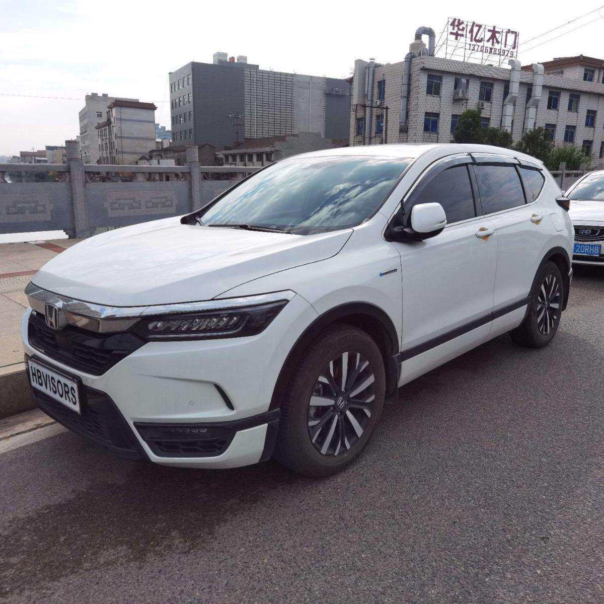 适用于2017CRV/2020皓影6片晴雨挡不锈钢雨眉装饰改装遮雨档