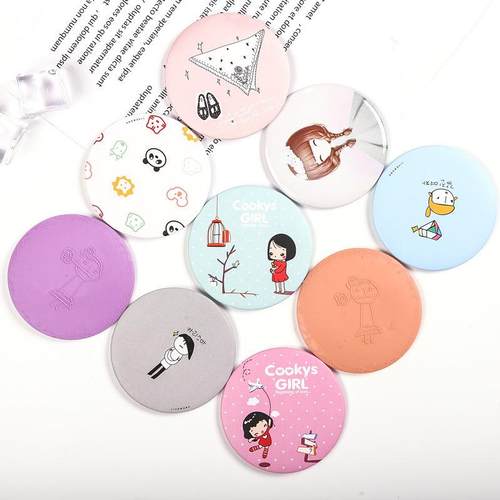 58MM马口铁化妆镜便携式化妆镜金属镜子100套来图工期制作