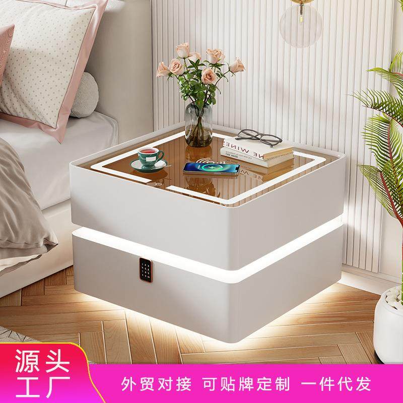 多功能智能床头柜床边收纳柜简约现代智能无线充电带灯悬浮床头柜,鲜花速递/花卉仿真/绿植园艺,割草机/草坪机,淘宝优惠券,粉丝福利购,淘宝优惠卷
