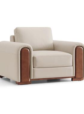 众晟大尺寸商务洽谈沙发奢华型VIP接待皮沙发CEO办公会客组合沙发