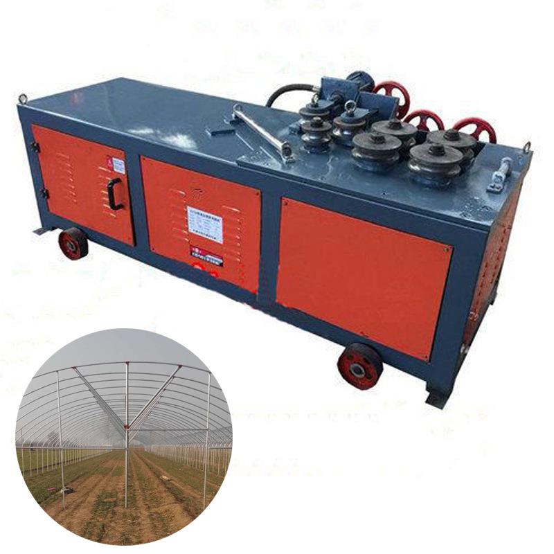 数控圆管方管弯弧机钢筋金属九轮弯管机建筑装饰车船骨架折弯机