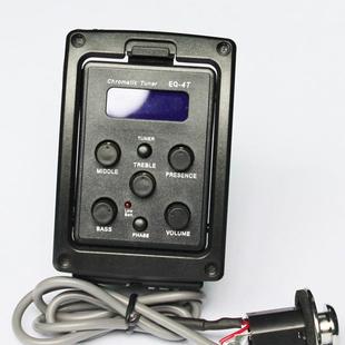 EQ4T乐器配件尤克里里电箱拾音器木吉他拾音均衡器吉他改装拾音器