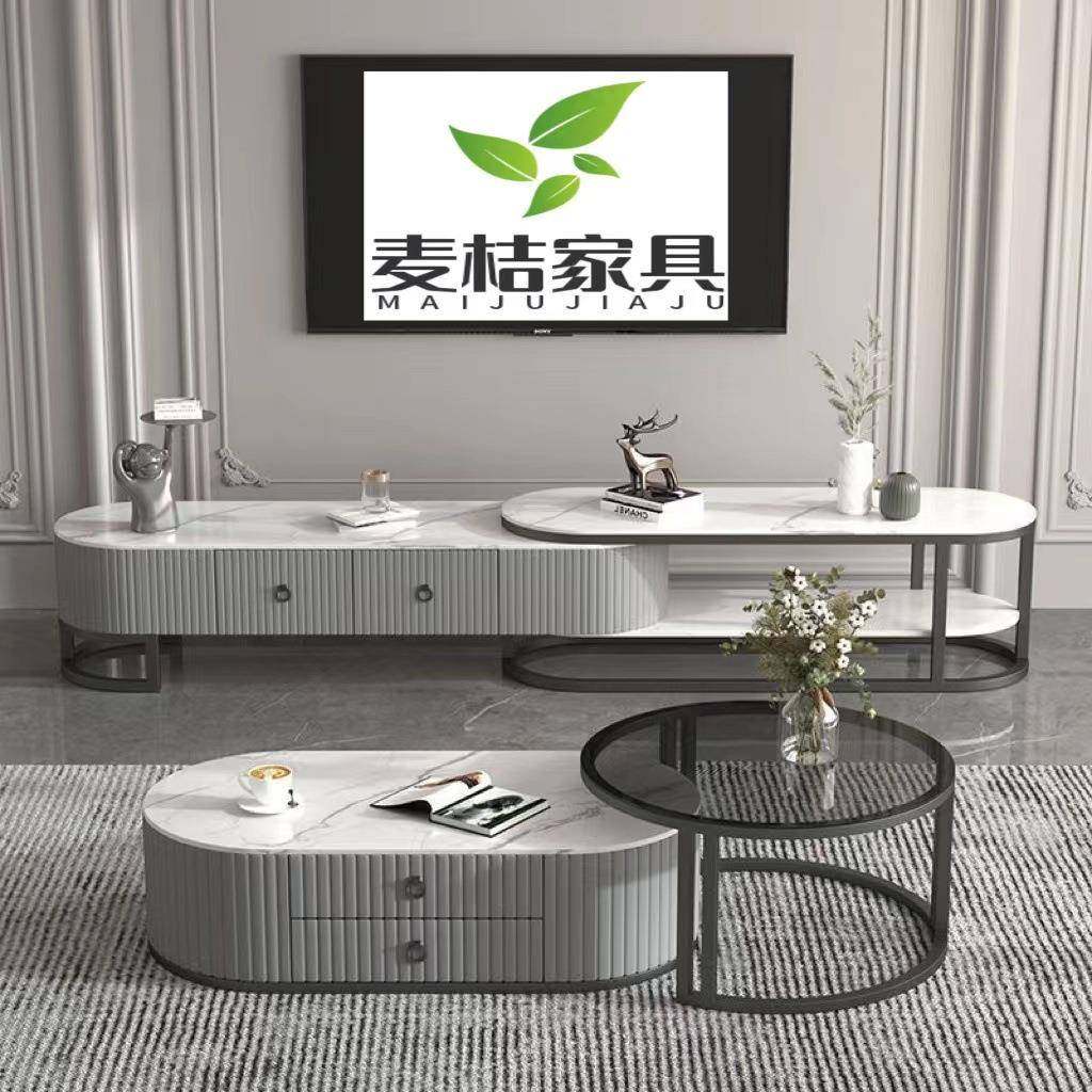 岩板茶几客厅家用简约现代家用小户型茶桌意式伸缩茶几电视柜组合,鲜花速递/花卉仿真/绿植园艺,割草机/草坪机,淘宝优惠券,粉丝福利购,淘宝优惠卷