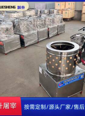 50小型电动鸡鸭鹅拔毛全自动鸡脱毛机脱毛设备A008