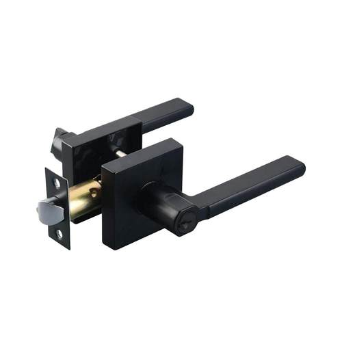 锌合金执手锁重型把手锁美式家用房门入户门锁木门通用三杆锁