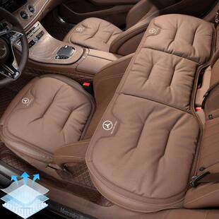 新款打孔舒适汽车坐垫四季通用纳帕皮座垫车载高级座椅柔软舒适