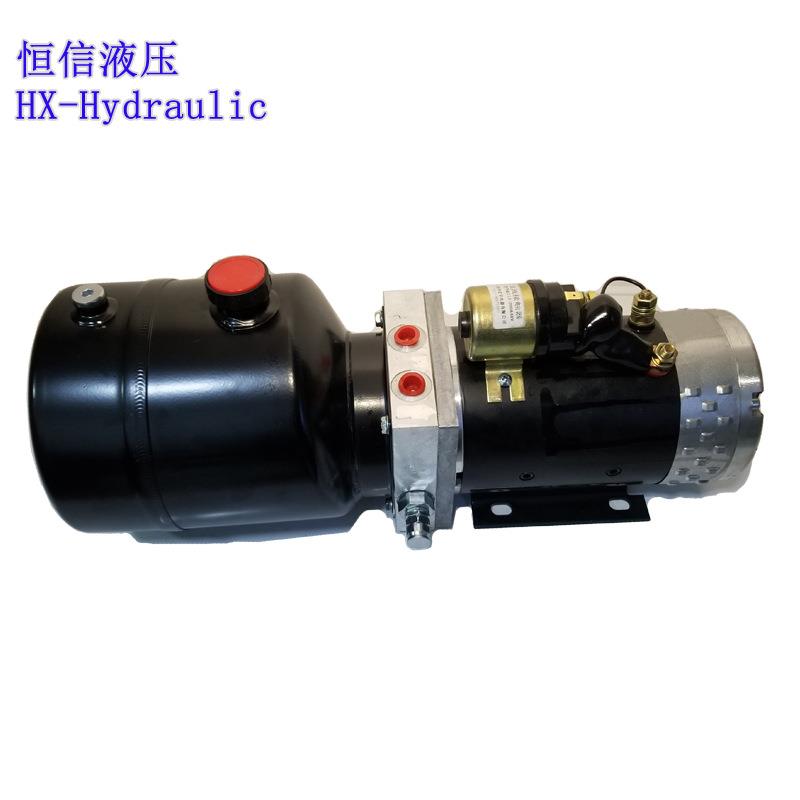 低价供应三轮车吊桶液压系统动力单元自卸车翻斗电动油泵量大包邮