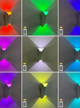 北欧壁灯庭院新款户外室内防潮led门口阳台灯室外装饰小蛮腰壁灯