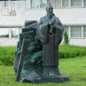 供应铸铜古代人物雕塑医圣张仲景铜像多种款 式 户外四大名医铜雕