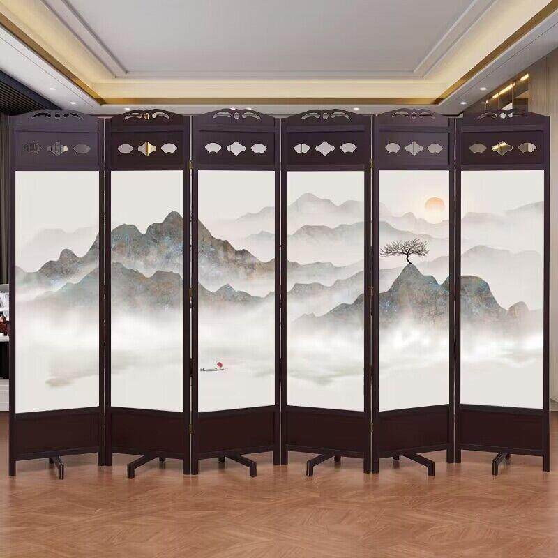 屏风隔断墙简约现代客厅中式实木折叠移动折屏办公室卧室遮挡家用,鲜花速递/花卉仿真/绿植园艺,割草机/草坪机,淘宝优惠券,粉丝福利购,淘宝优惠卷