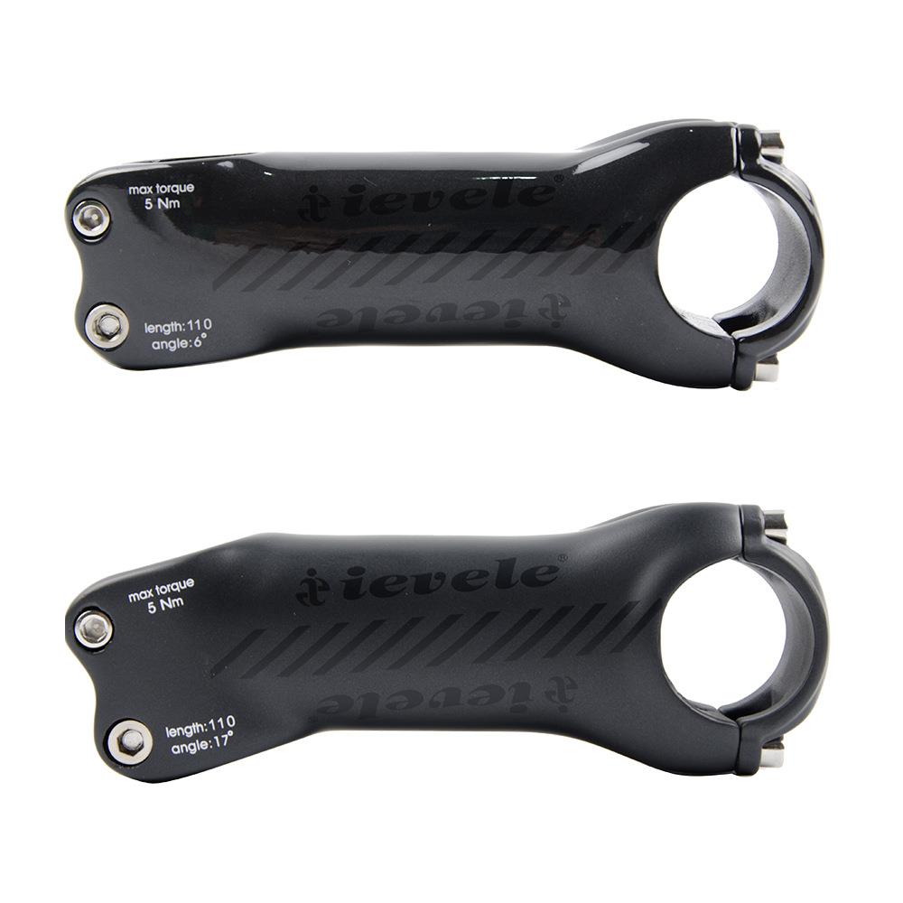 ievele碳纤维山地公路自行车单车把立立管龙头6度17度31.8mm