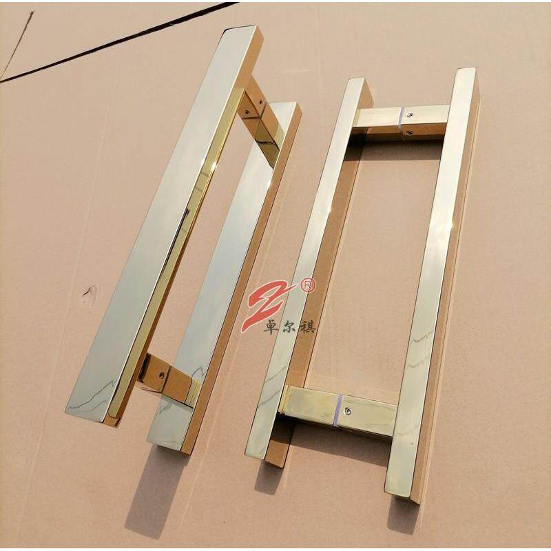 不锈钢拉手加厚款不锈钢拉手金色大门简约拉手玻璃门拉手