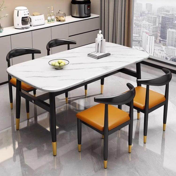 家用小户型仿大理石岩板餐桌出租房意式餐桌快餐饭店餐桌椅组合,电子/电工,接线端子,淘宝优惠券,粉丝福利购,淘宝优惠卷
