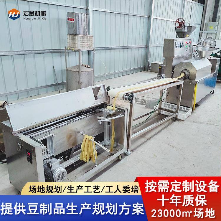 厂家供应自动蛋白肉机1机多用可生产豆皮豆丝素鸡翅等牛排豆皮机
