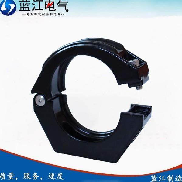 蓝盛WINLINK铝制单波纹管固定座工业机器人管线包重型金属支架